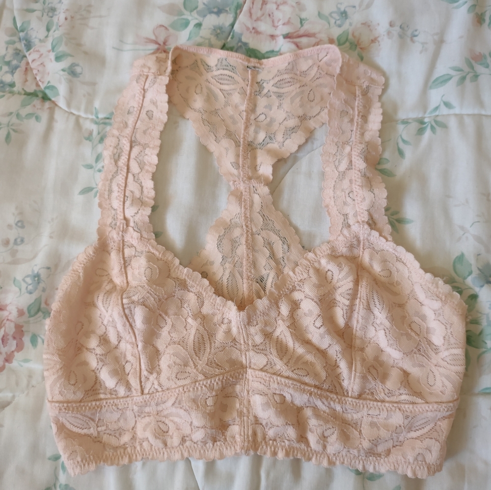 GUC Free People Lace Racerback Bralette - Picture 1 of 12